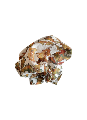 Autumn Leaves Oak Linen Napkin