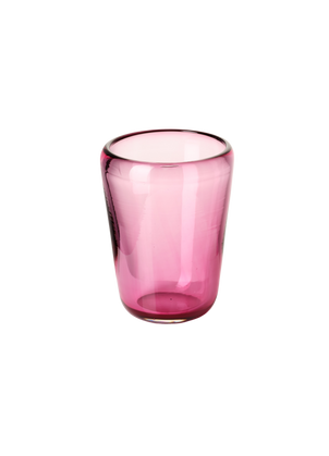 Thyme Hand Blown Water Glass in Ruby