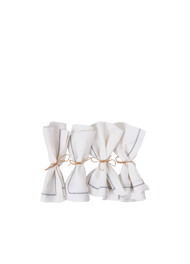Hem Stitch Line Napkin (Set of 4)