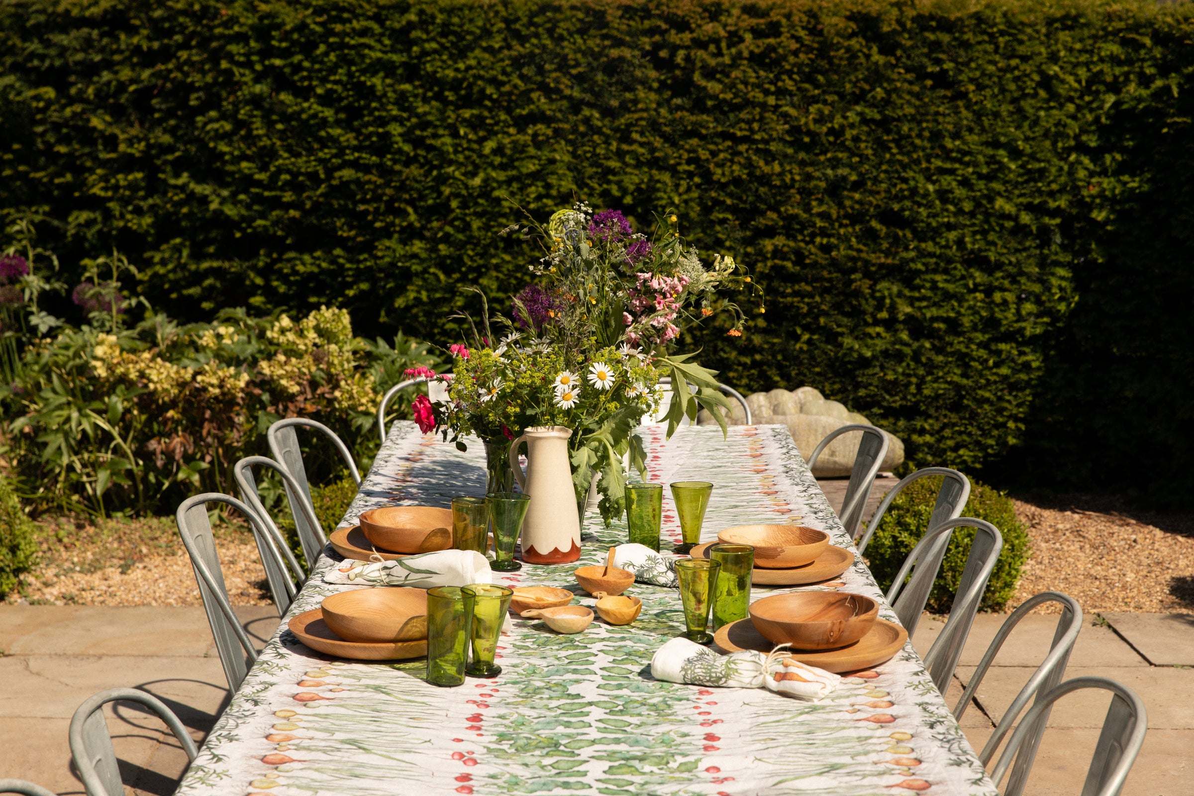 Vegetable Patch Tablecloth