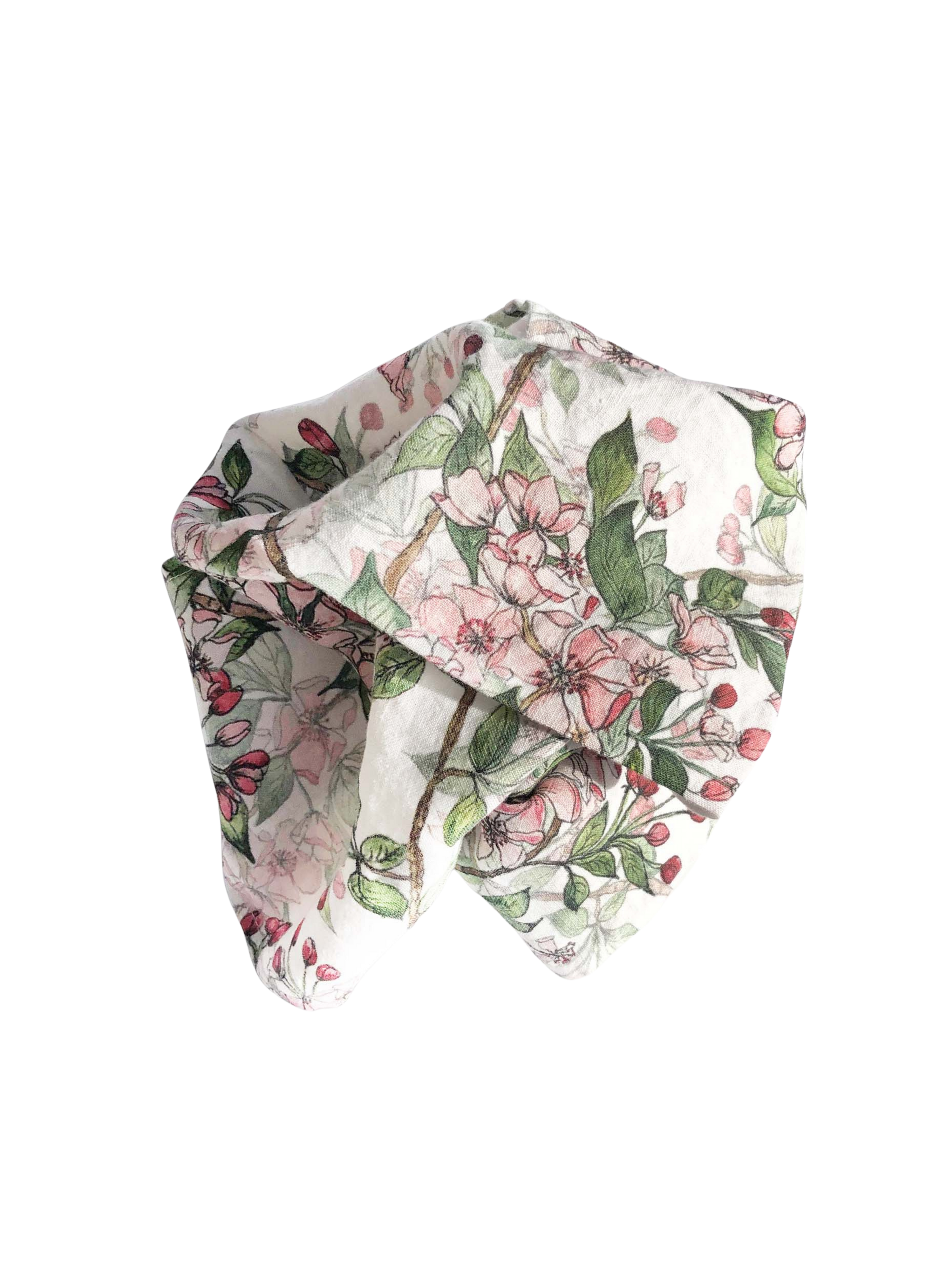 Cherry Blossom Linen Napkin