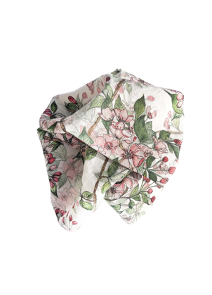Cherry Blossom Linen Napkin