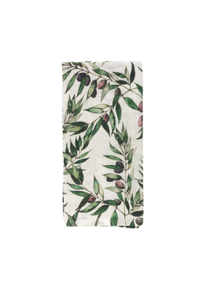Olive Linen Napkin