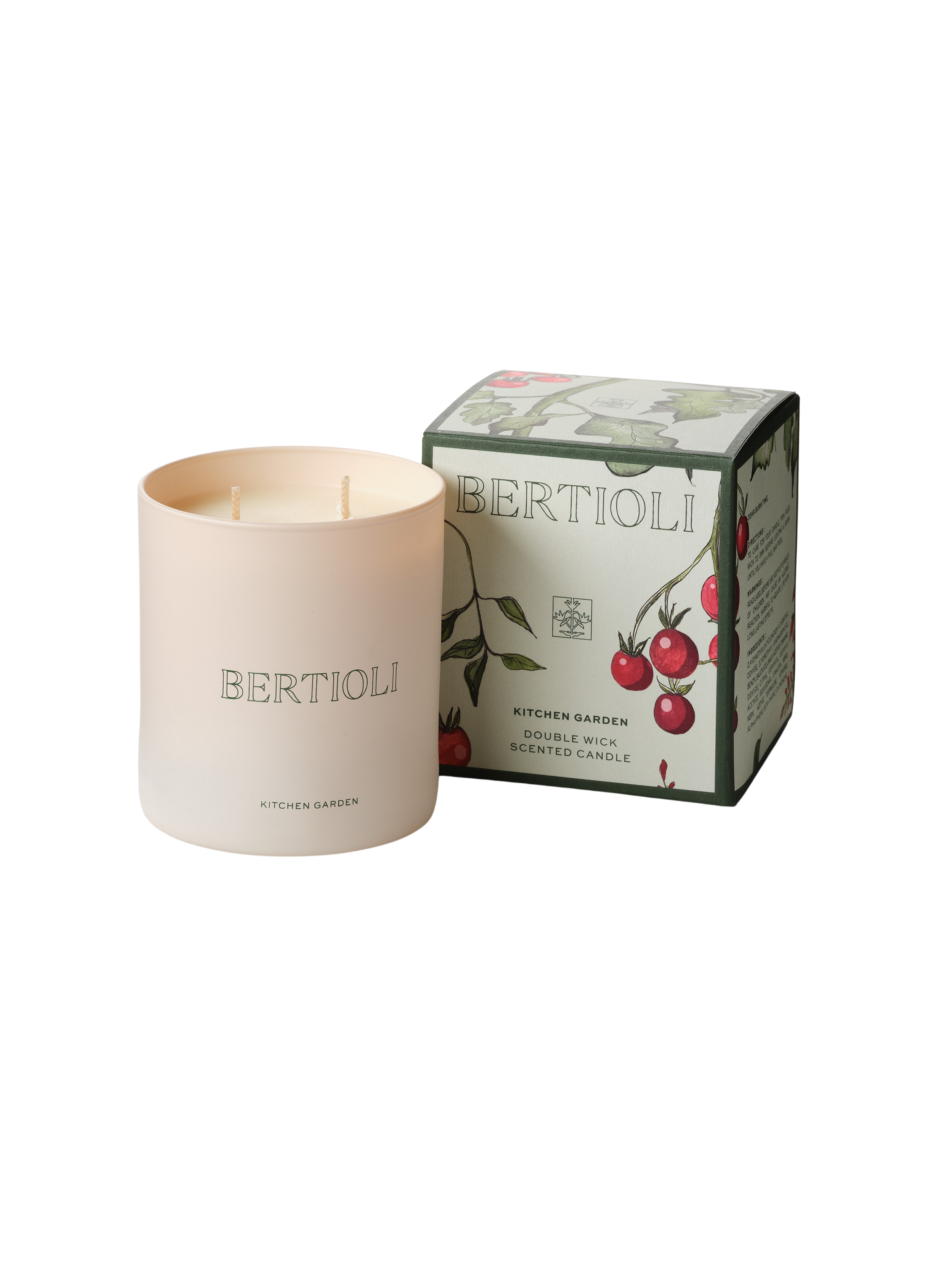 Kitchen Garden Double Wick Candle 300g