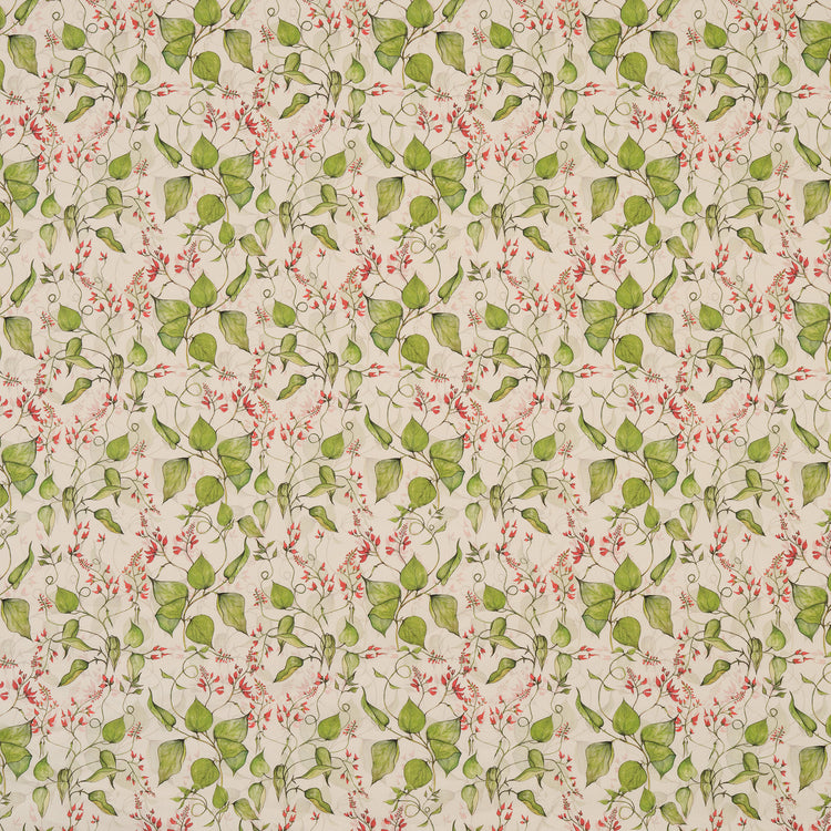 Runner Bean Flower Fabric