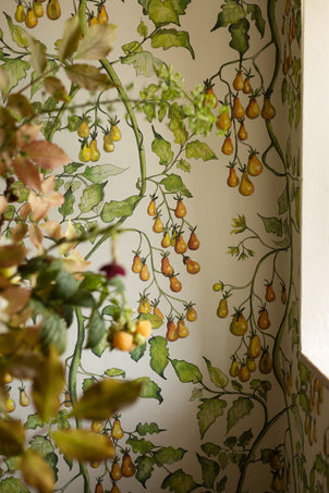 Yellow Tomato Vine Wallpaper
