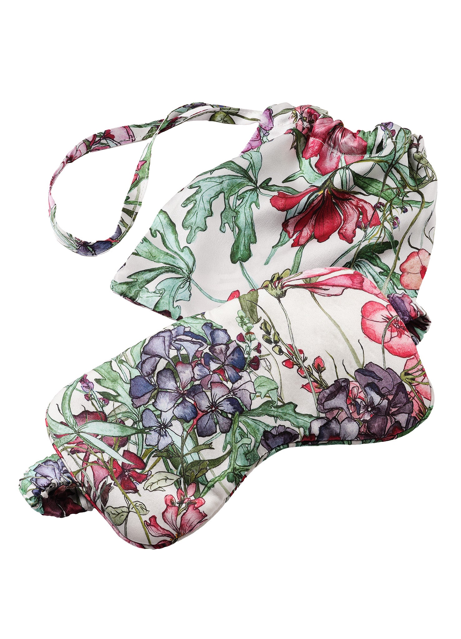 Cutting Garden Silk Sleep Mask