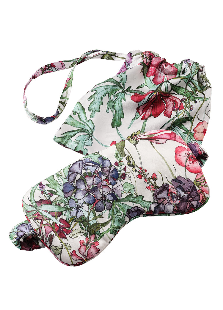 Cutting Garden Silk Sleep Mask