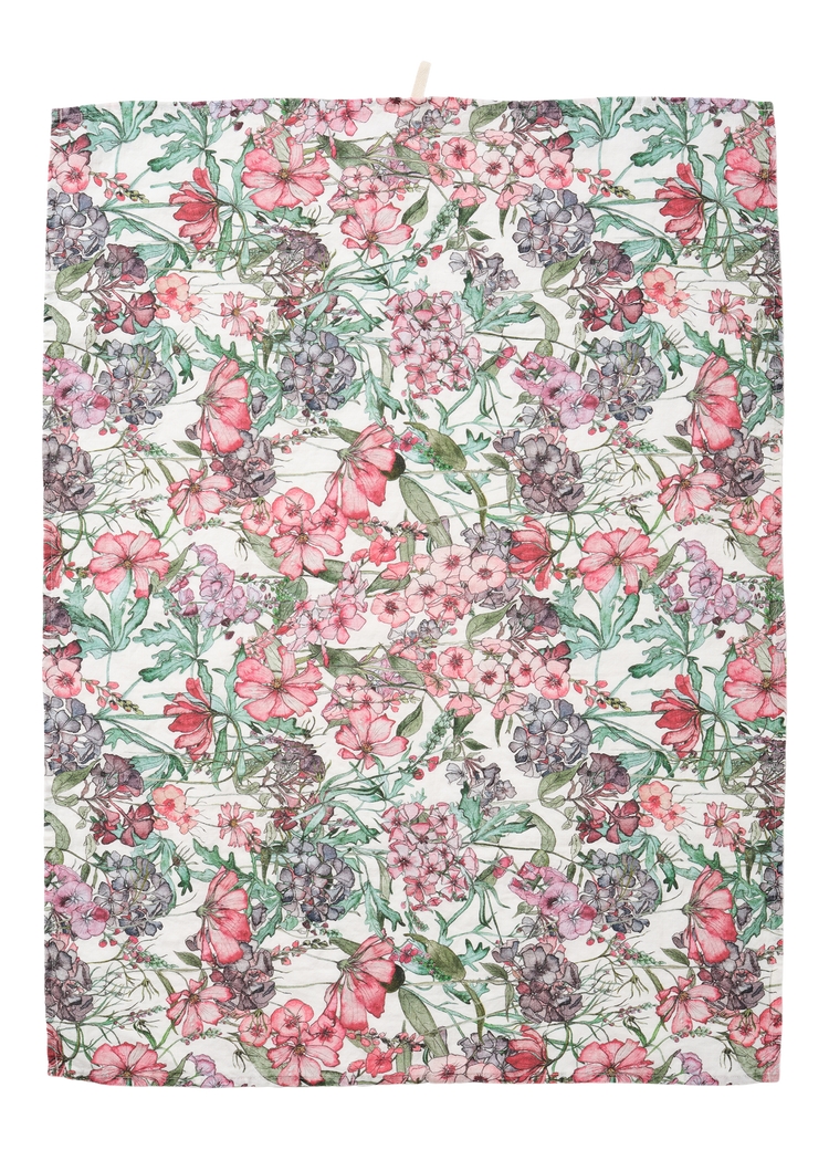 Cutting Garden Medley Linen Towel