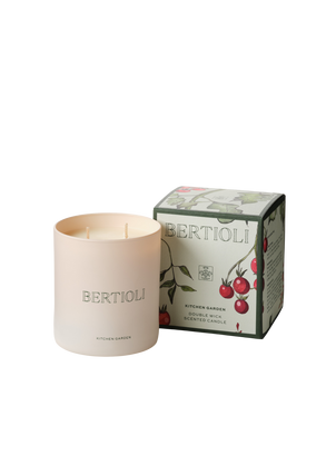 Kitchen Garden Double Wick Candle 300g