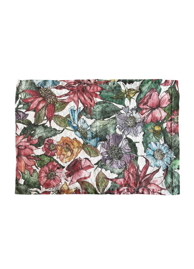 Dahlia Linen Placemat