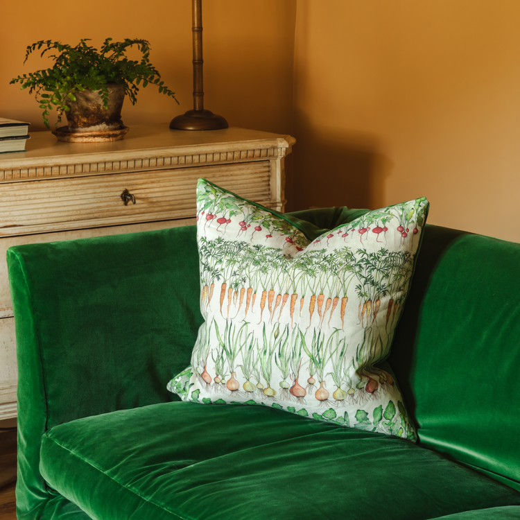 Veg Row (Medium) Fabric