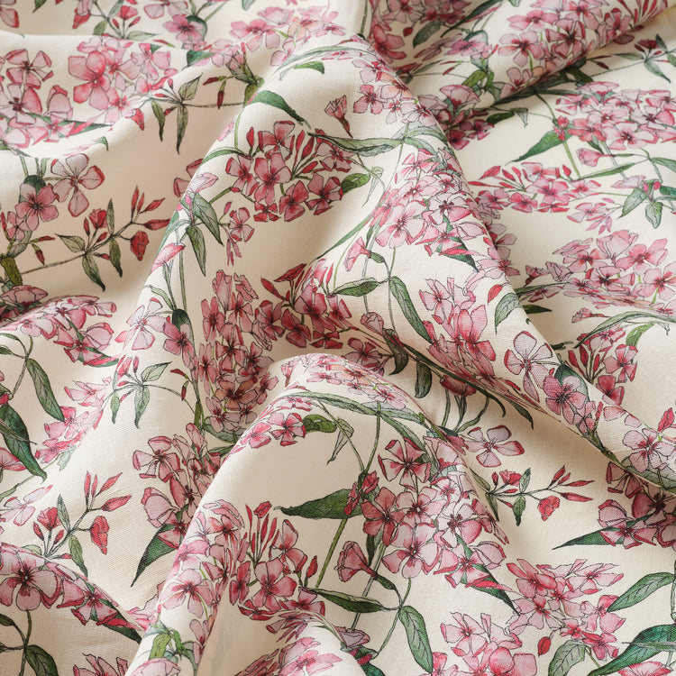 Pink Phlox Fabric