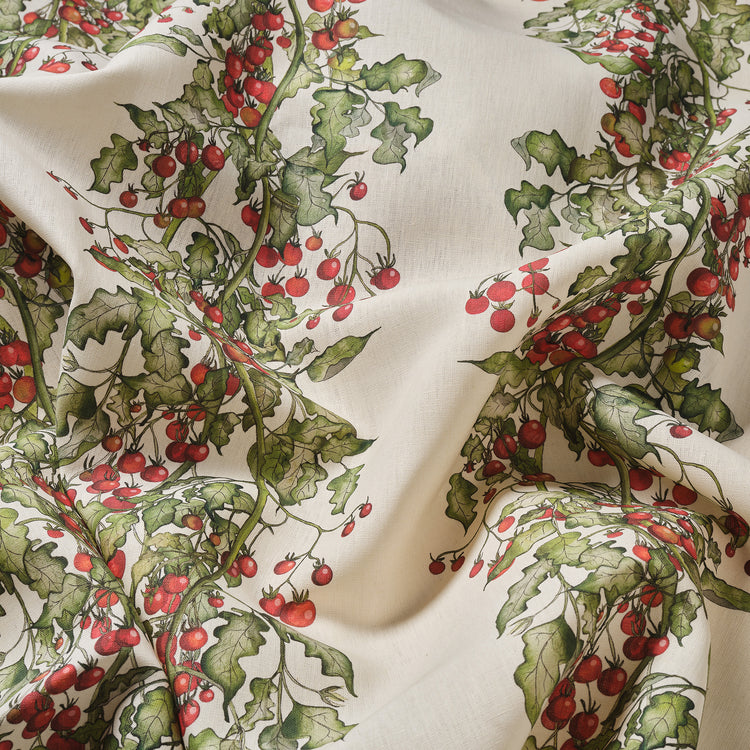 Tomato Vine Stripe Fabric