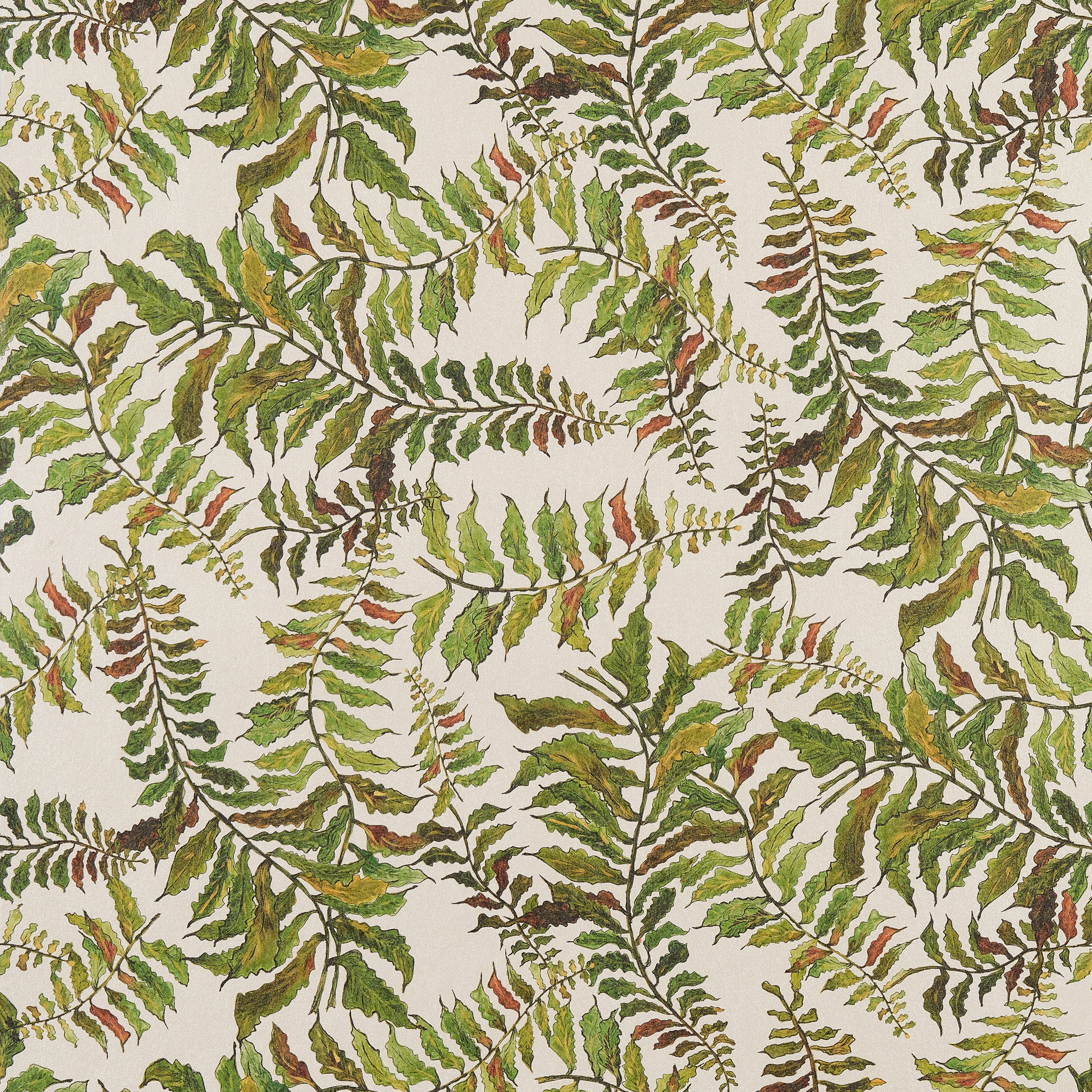 Fern Wallpaper - Shimmer Base