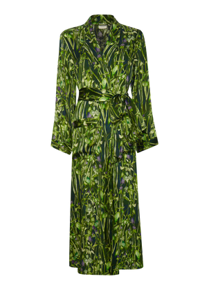 Rivermint Silk Robe