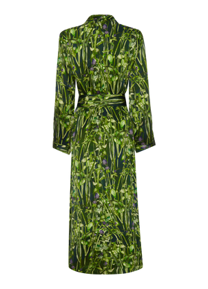 Rivermint Silk Robe