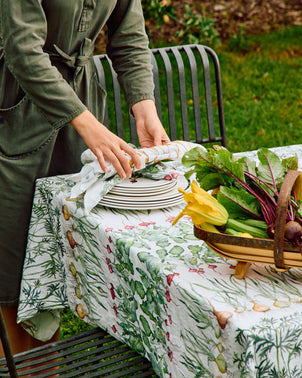 Vegetable Patch Tablecloth