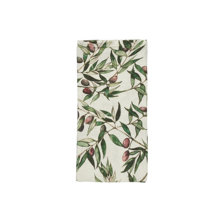 Olive Linen Napkin