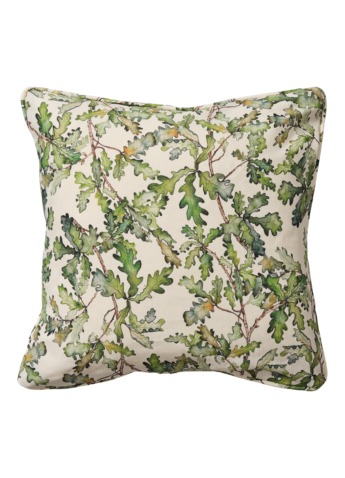 Oak Leaf Square Cushion