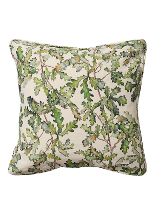 Oak Leaf Square Cushion
