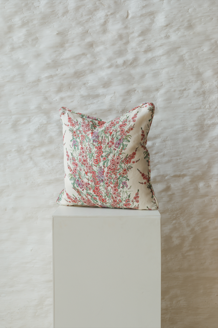 Sidalcea Square Cushion