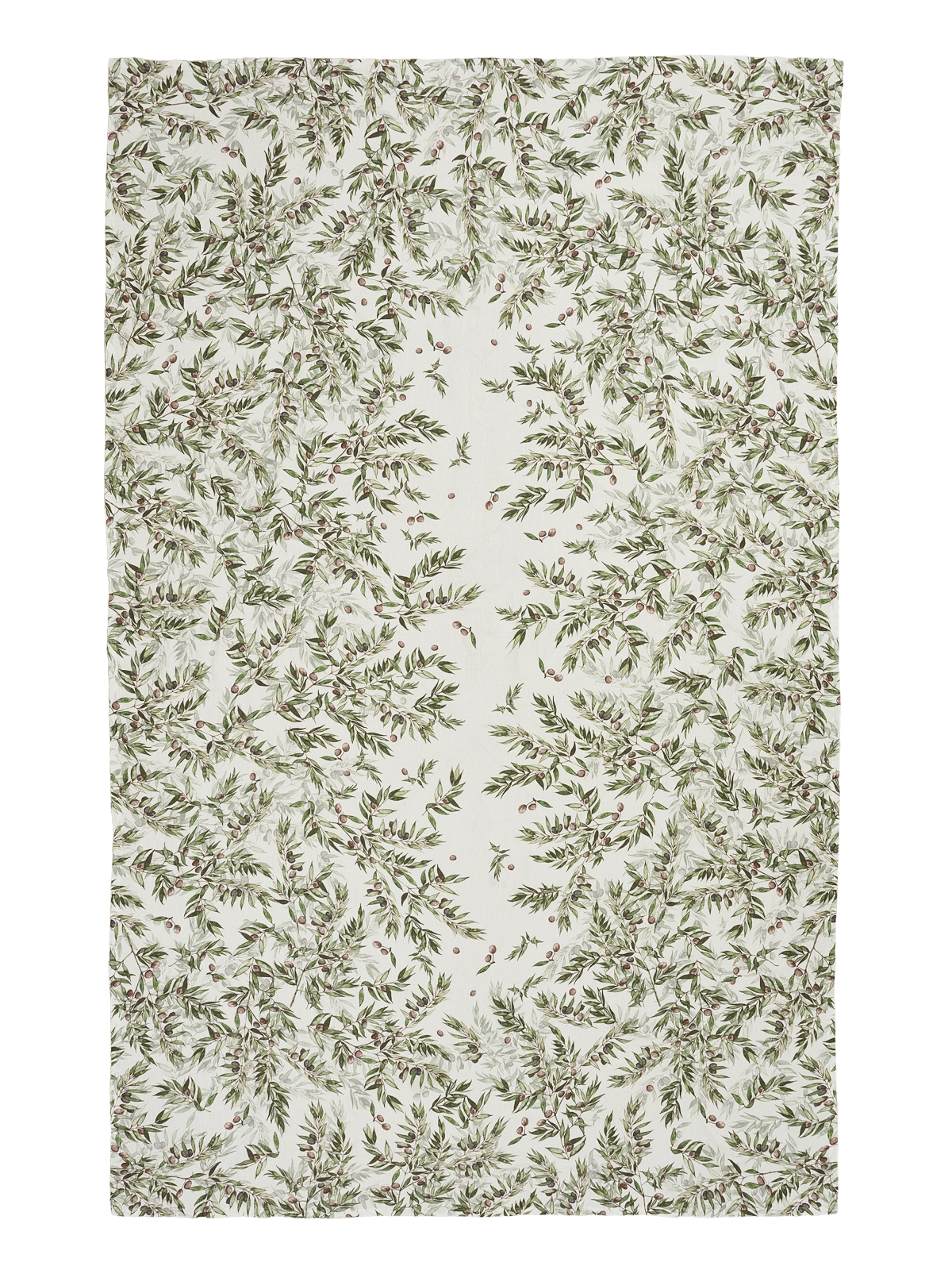 Olive Border Tablecloth