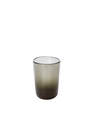 Thyme Hand Blown Water Glass in Dark Green