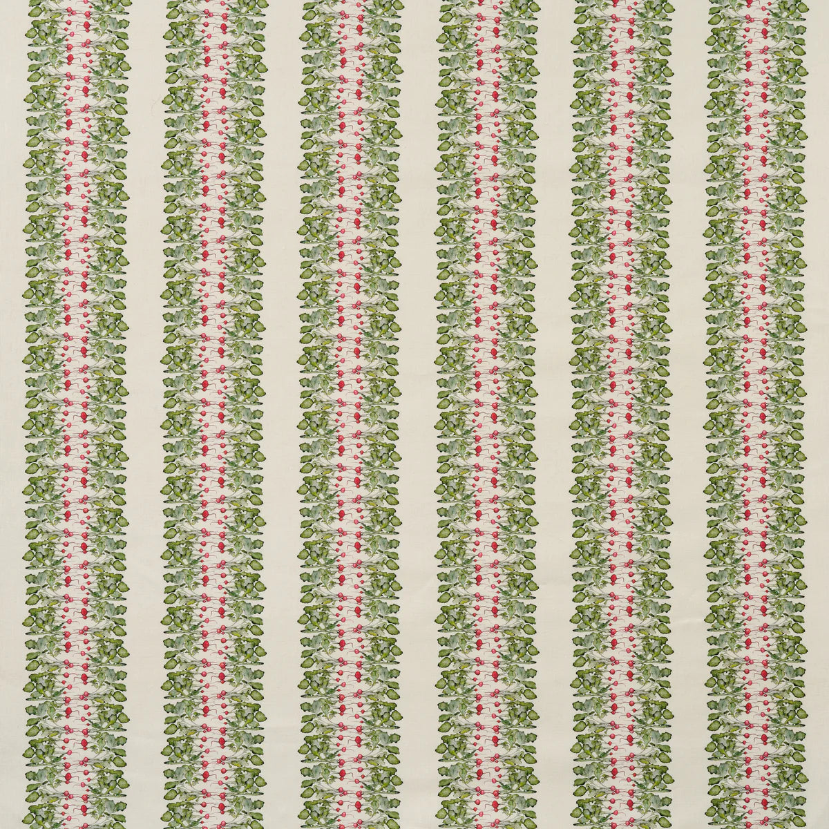 Radish Stripe Medium Fabric