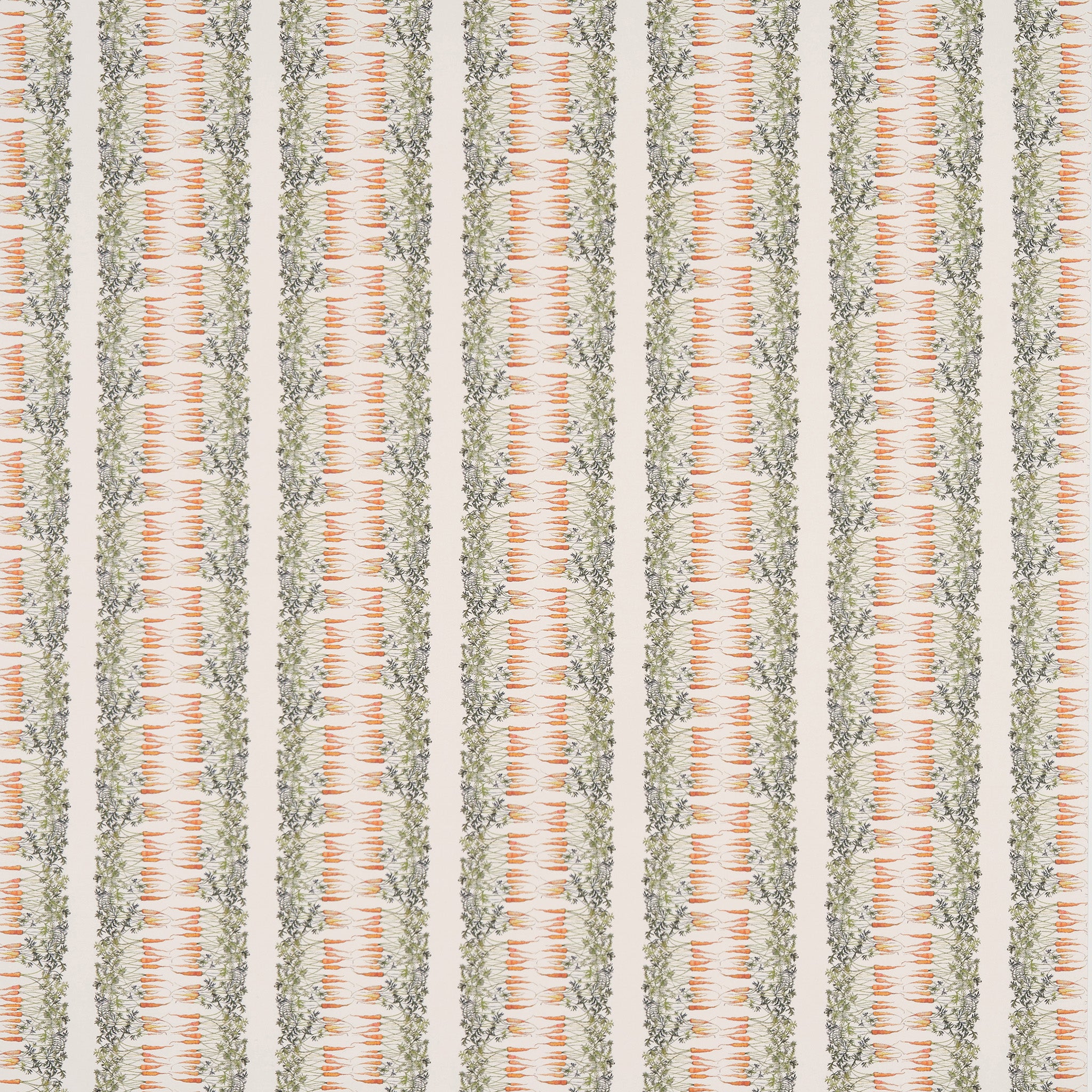 Carrot Stripe Wallpaper