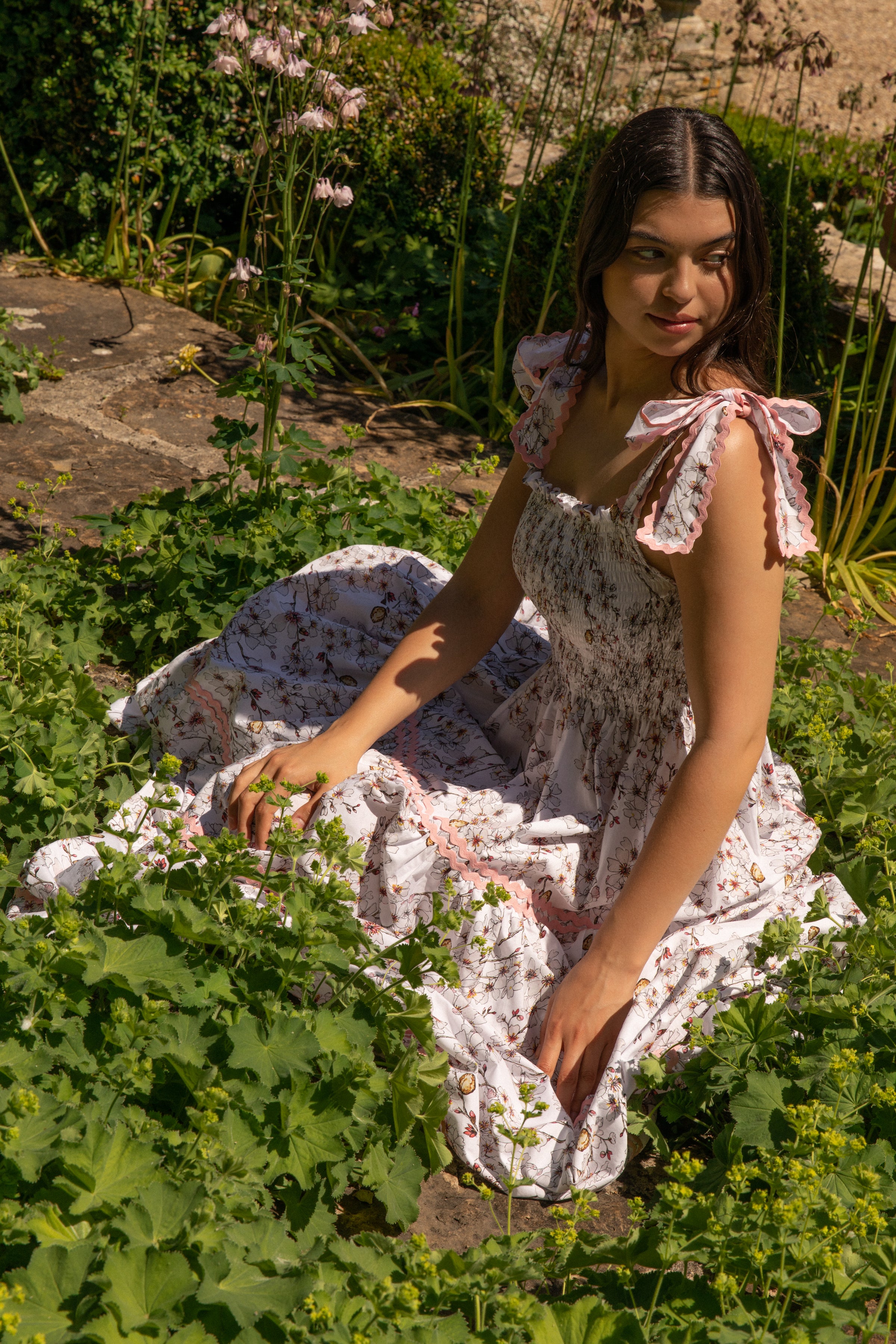 Patmos Almond Blossom Dress