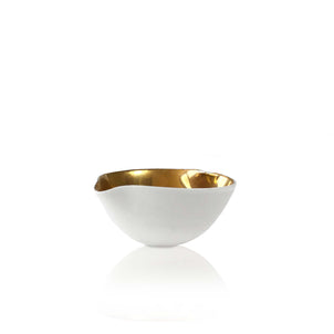 Shiny Gold Heart Bowl