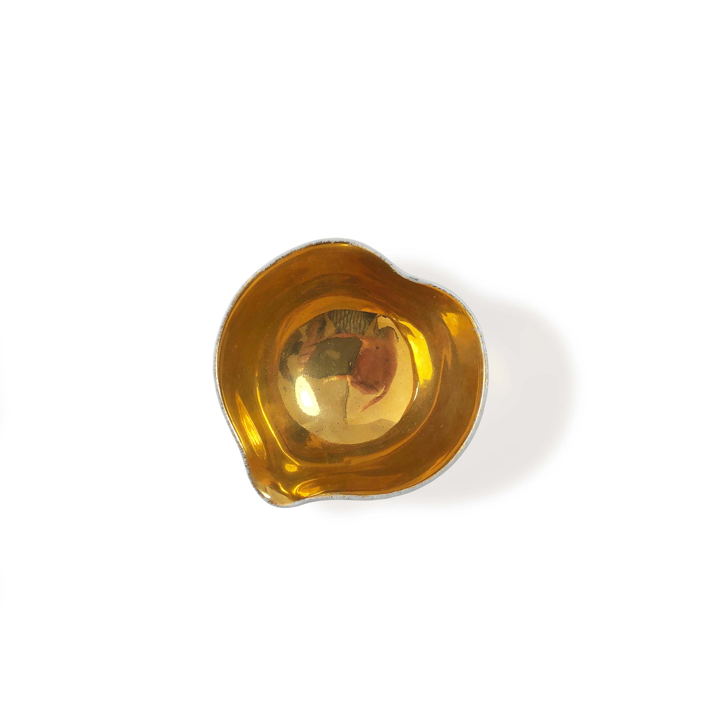 Shiny Gold Heart Bowl