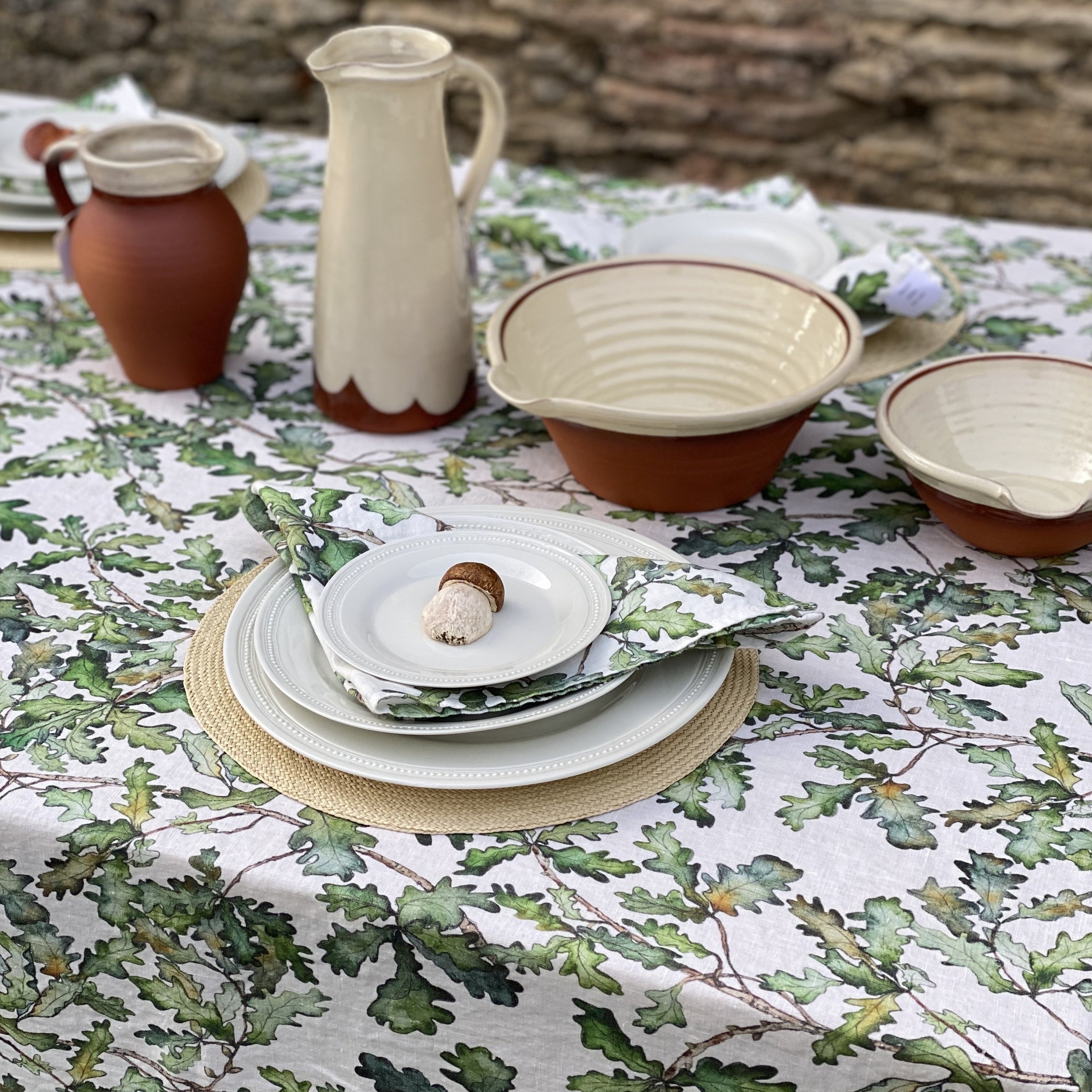 Oak Leaf Tablecloth