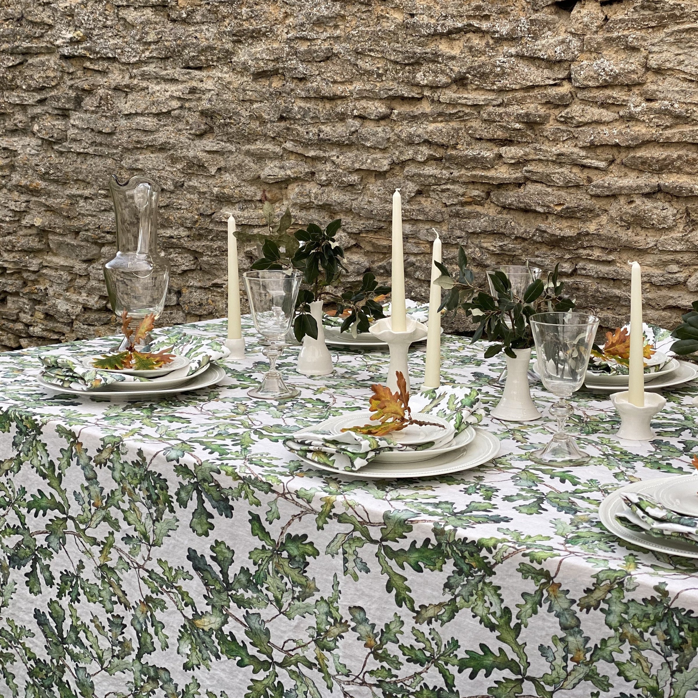 Oak Leaf Tablecloth