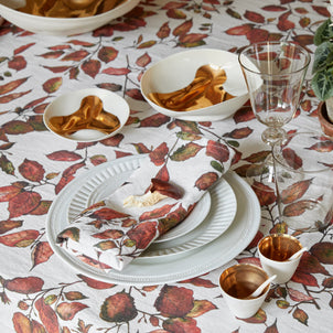 Copper Beech Linen Napkin