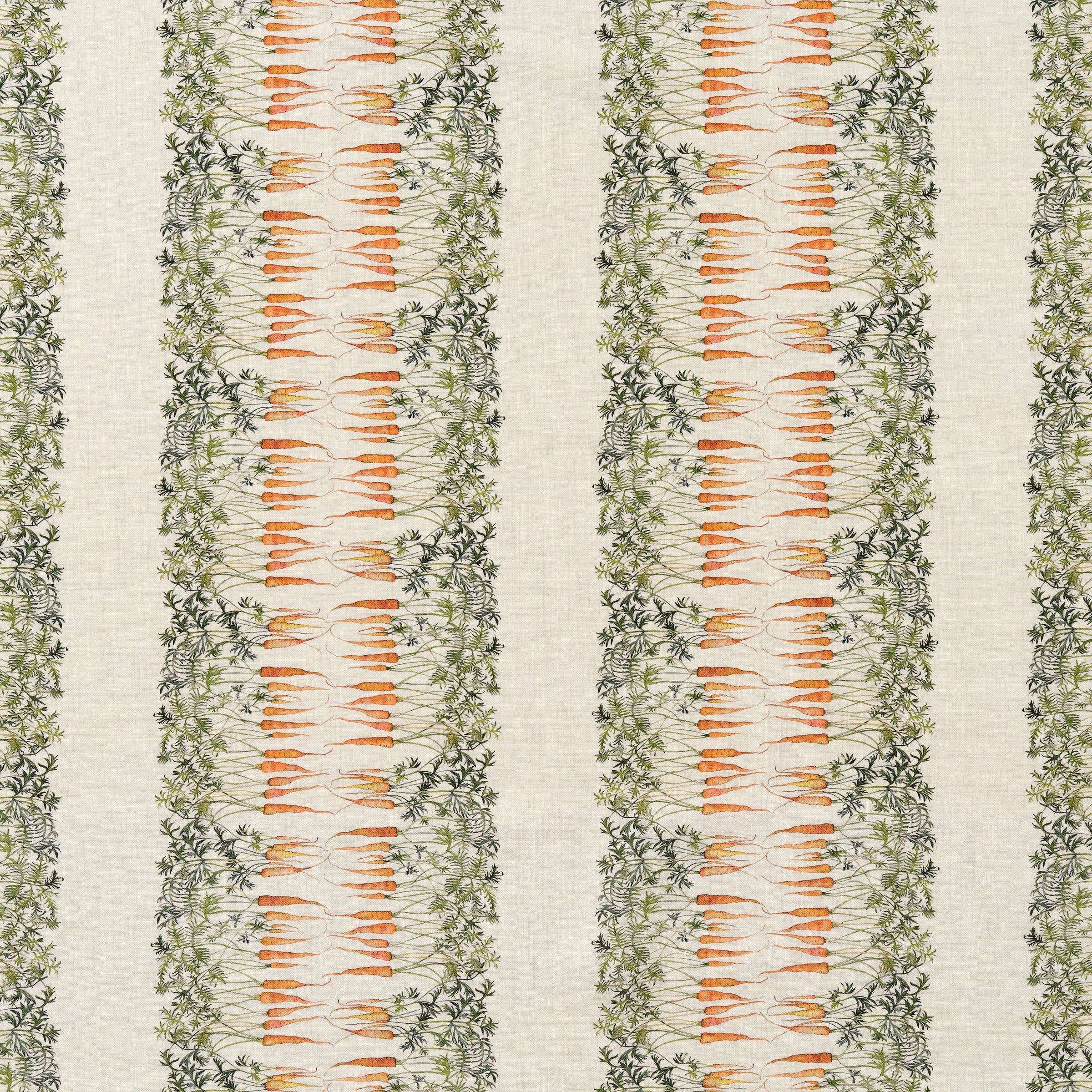 Carrot Stripe Fabric